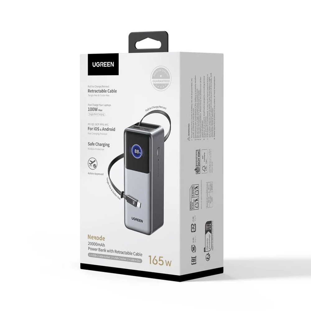 UGREEN Nexode Flight Approved 165W / 20000mAh