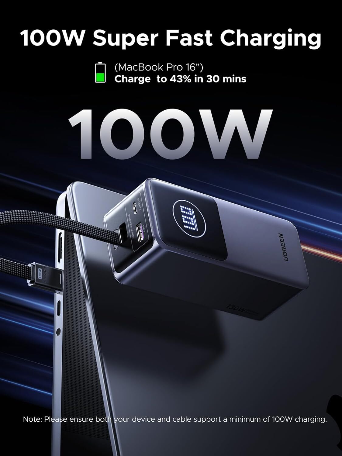 UGREEN Nexode Flight Approved 130W / 20000mAh