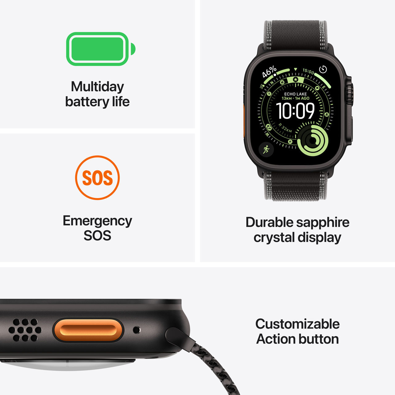 Apple Watch Ultra 3 49mm / GPS + Cellular