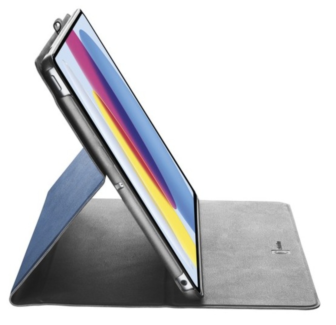 Cellularline Stand Case for Apple iPad Air 13 2024 Blue