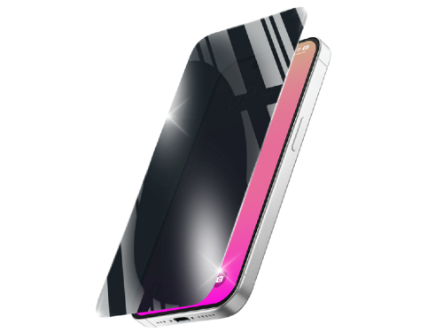 Cellularline Tempered Glass Reinforced Privacy for Apple iPhone 17