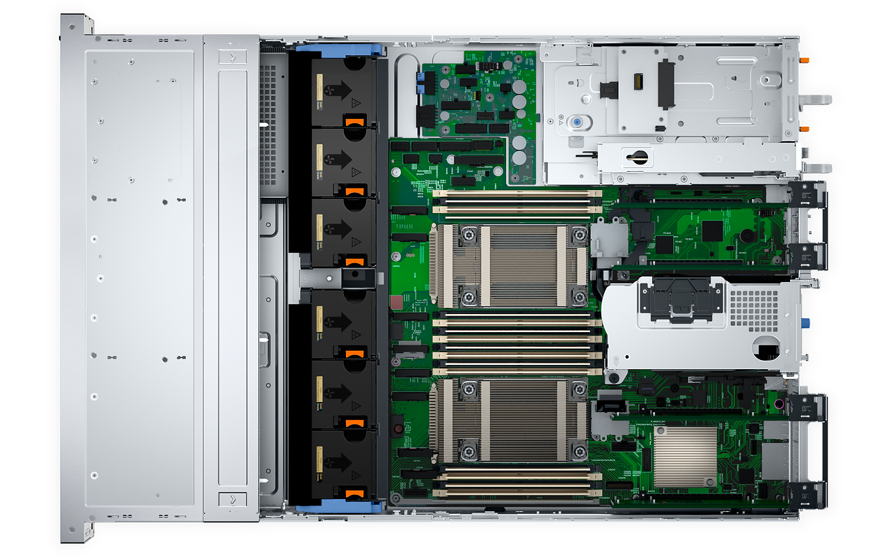 DELL PowerEdge R760xs 12x3.5 / 2x Intel Xeon Silver 4514Y 2G / 64GB DDR5 / 2x 480GB SSD / 1+1 700W