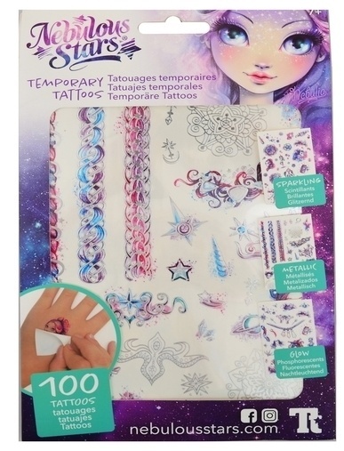 Nebulous Stars Temporary Tattoos / 11410