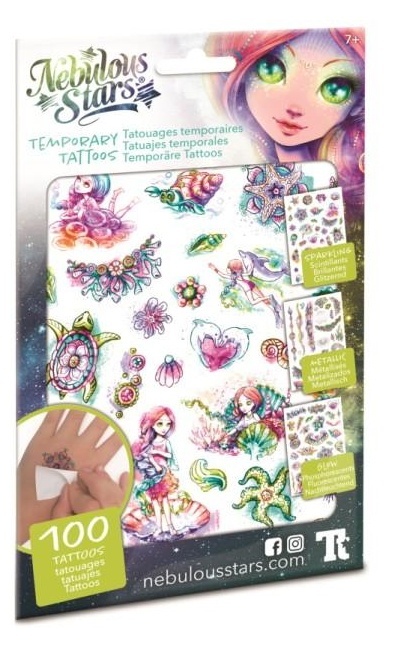 Nebulous Stars Temporary Tattoos / 11410