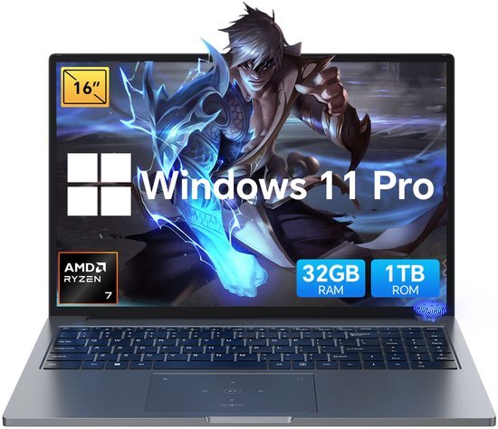 Blackview GamiBook 8 / 16 IPS / Ryzen 7 7735HS / 32GB DDR5 / 1TB SSD / Windows 11 PRO