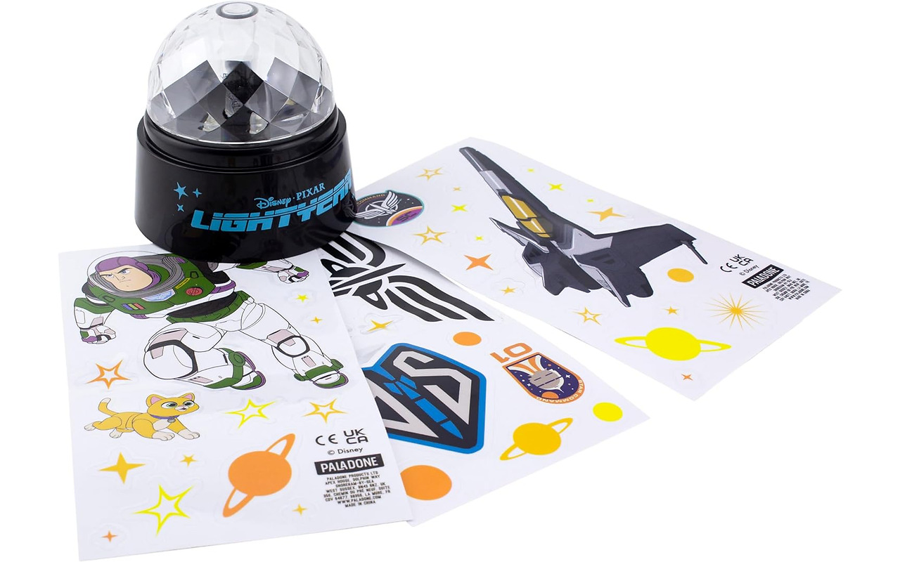 Paladone Disney Buzz Lightyear Projection Light and Decals Set PP9707LTY