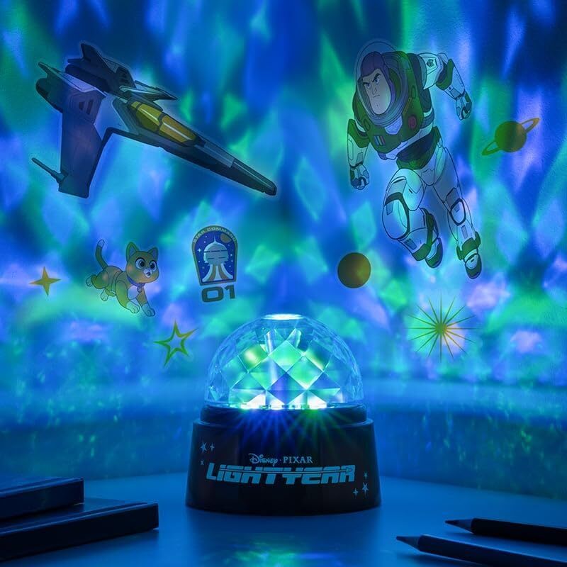 Paladone Disney Buzz Lightyear Projection Light and Decals Set PP9707LTY