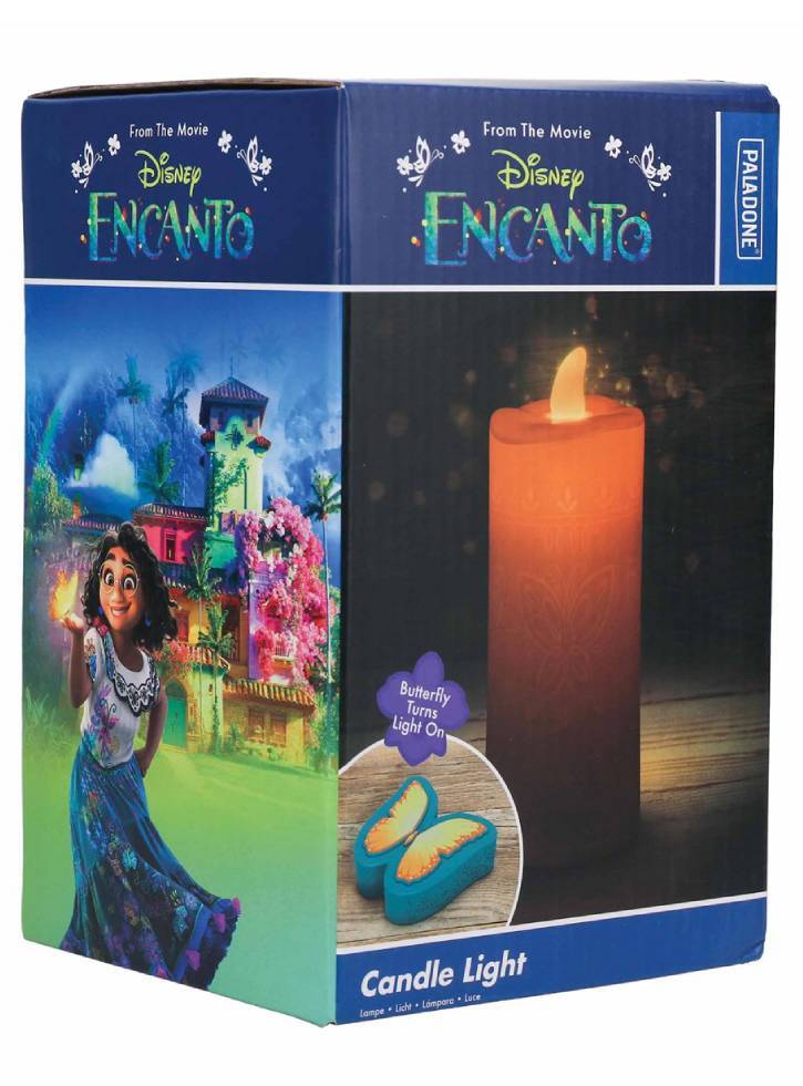 Paladone Disney Encanto Candle Light with Butterfly Remote PP11176EN