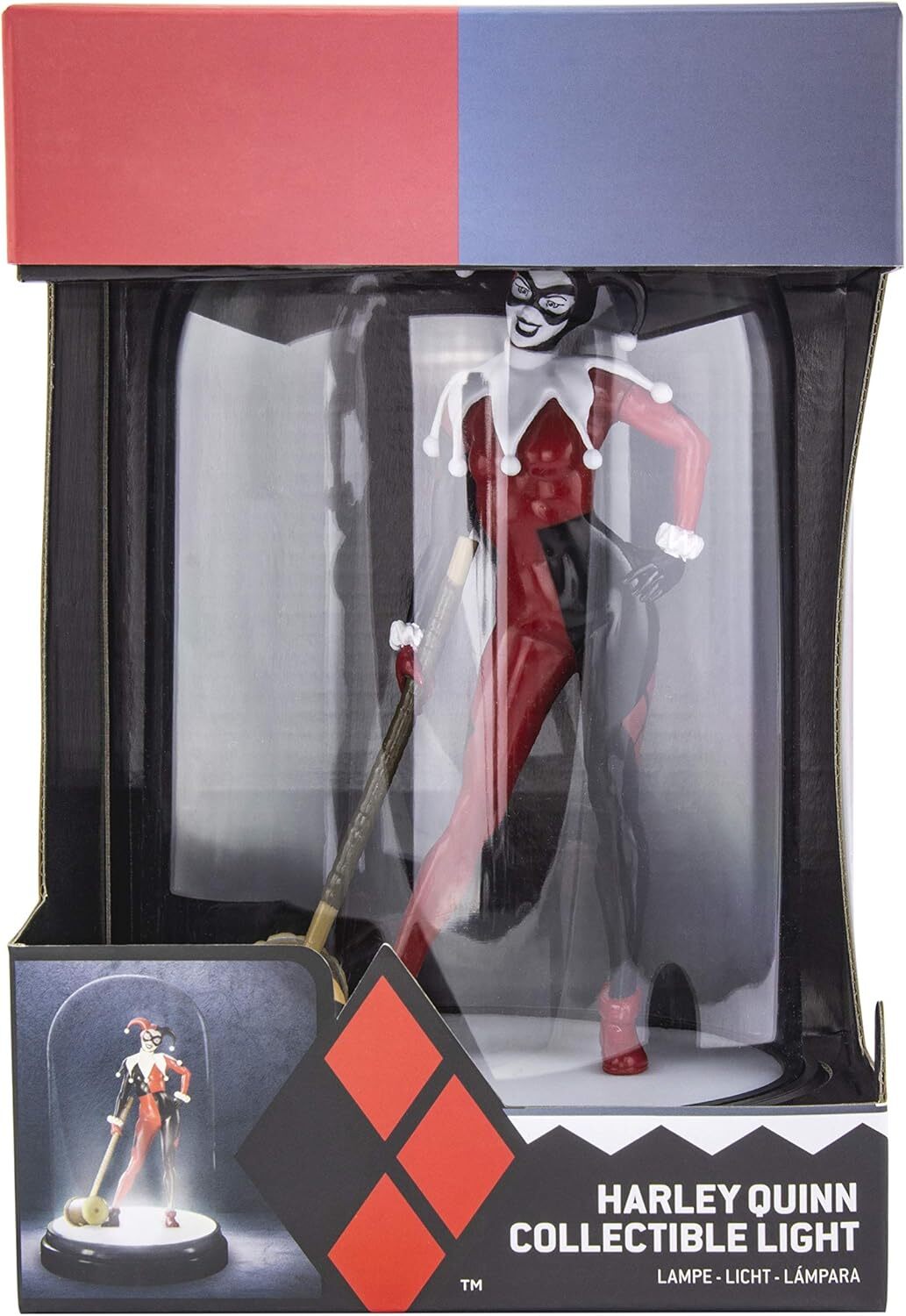 Paladone DC Harley Quinn Bell Jar Light V2 PP6375DCV2