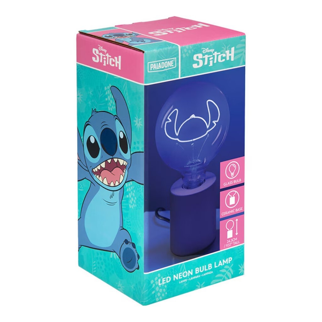 Paladone Disney Stitch LED Neon Bulb Lamp EU PP14064LSEU