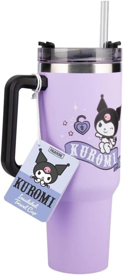 Paladone Kuromi Insulated Cup and Straw