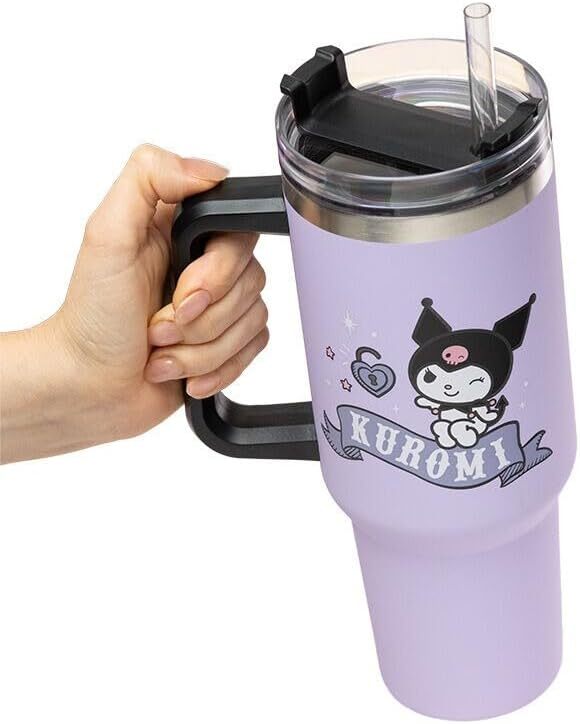 Paladone Kuromi Insulated Cup and Straw