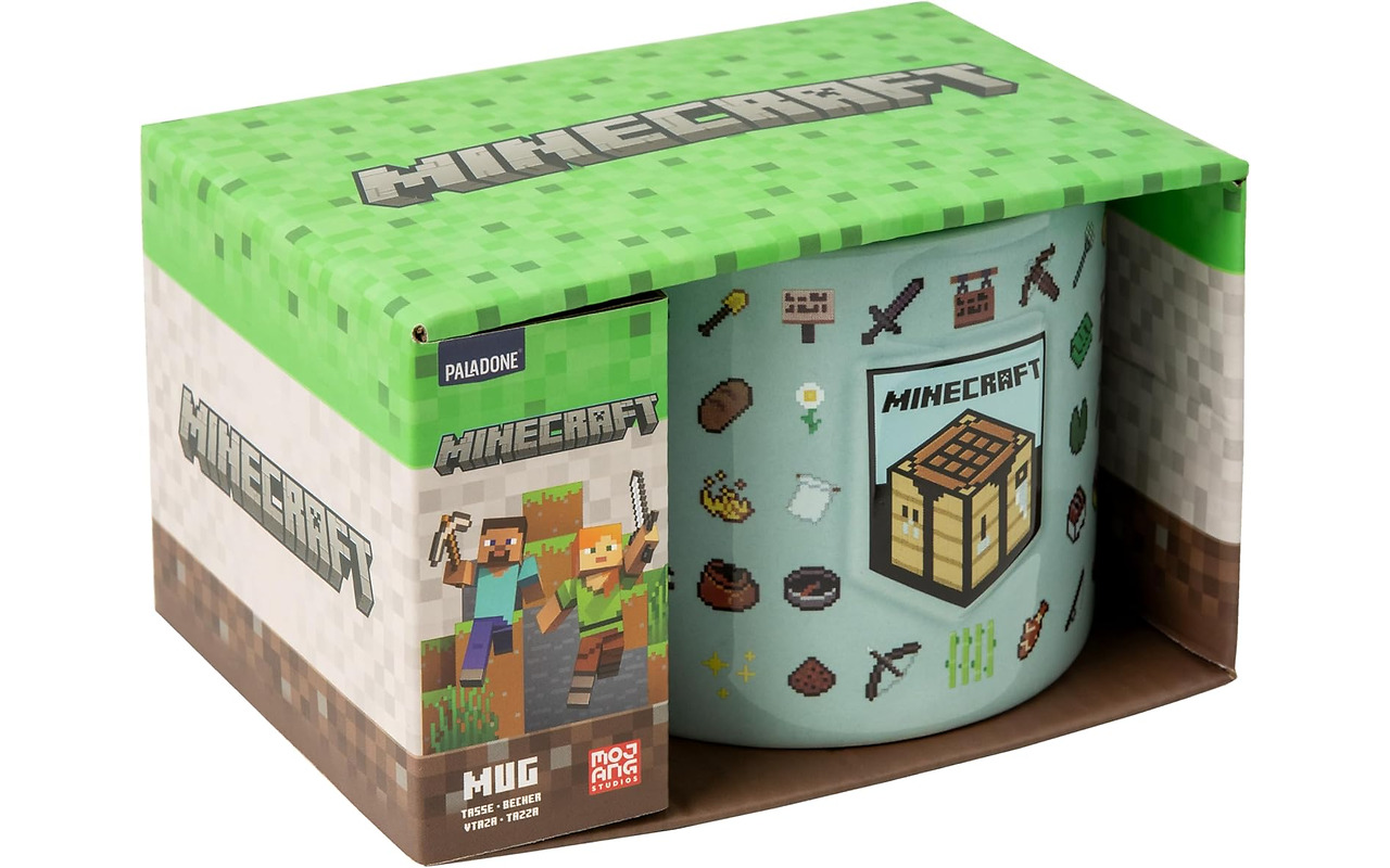Paladone Minecraft Embossed Mug