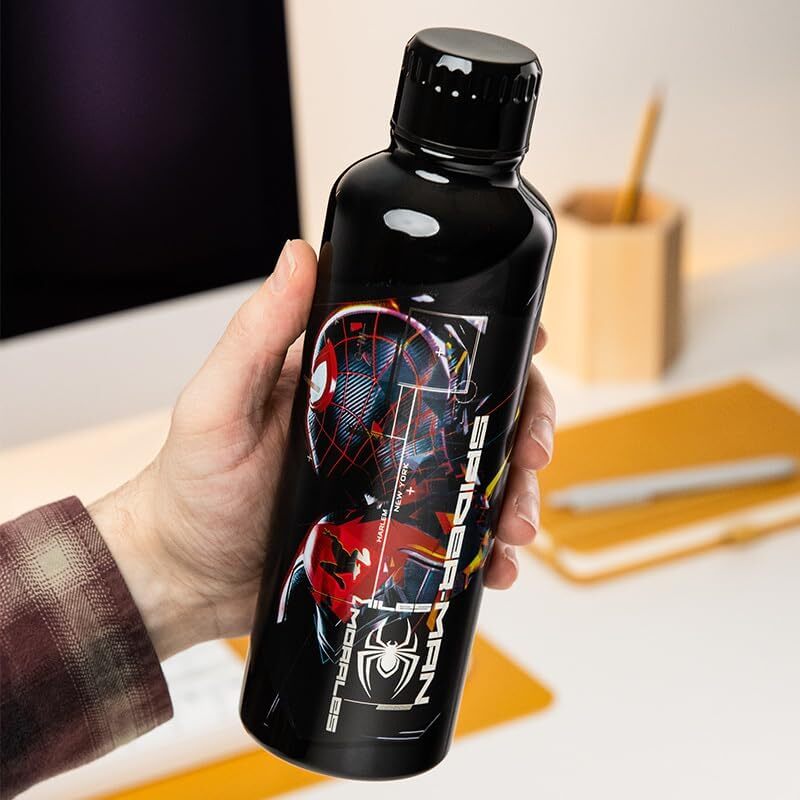 Paladone Miles Morales Metal Water Bottle