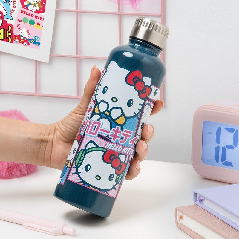 Paladone Hello Kitty Metal Water Bottle