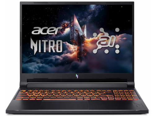Acer Nitro V 16 AI ANV16-42 / 16 IPS WUXGA / Ryzen 5 240 AI / 16GB DDR5 / 1TB SSD / GeForce RTX 5060 8GB