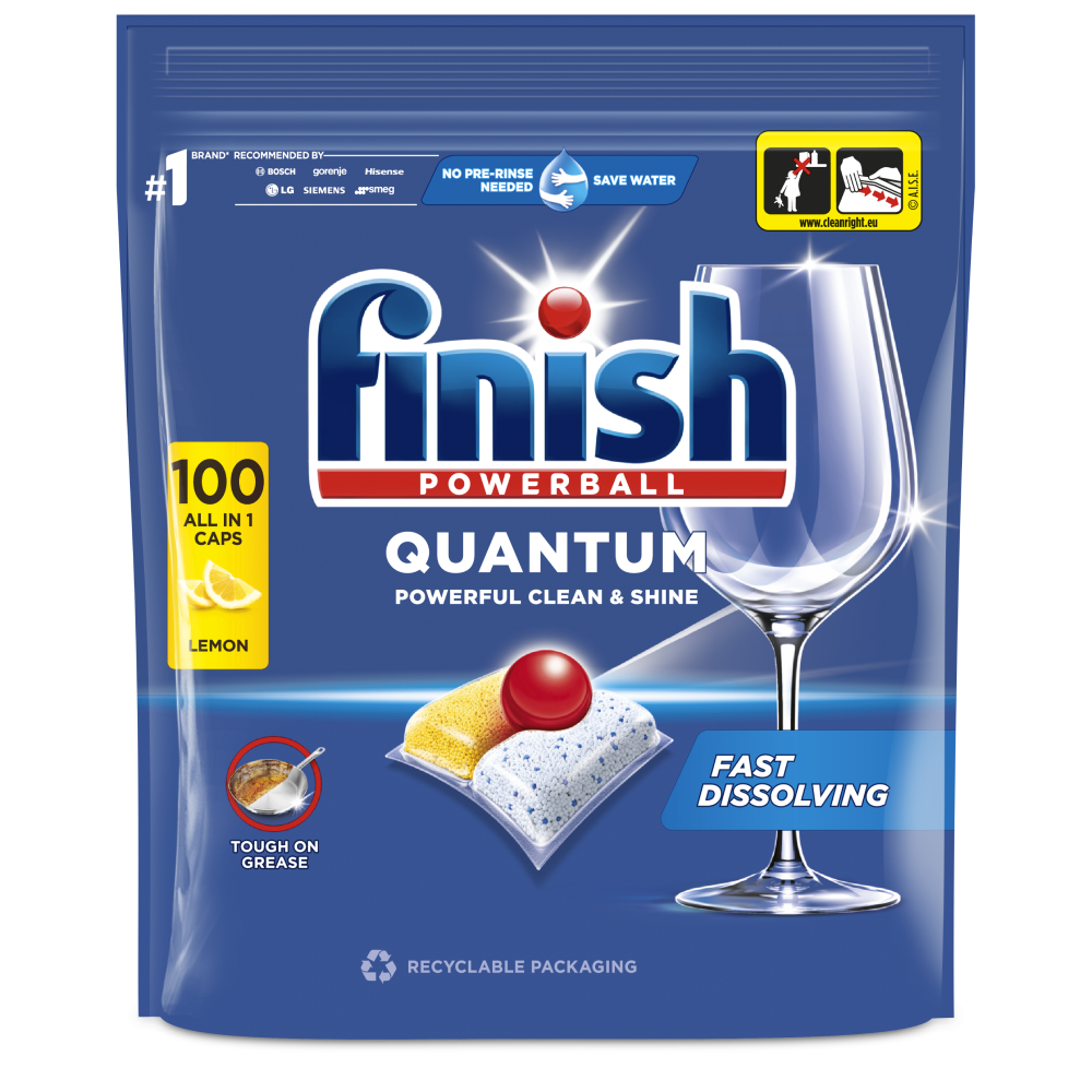 Finish 100tab Quantum Lemon