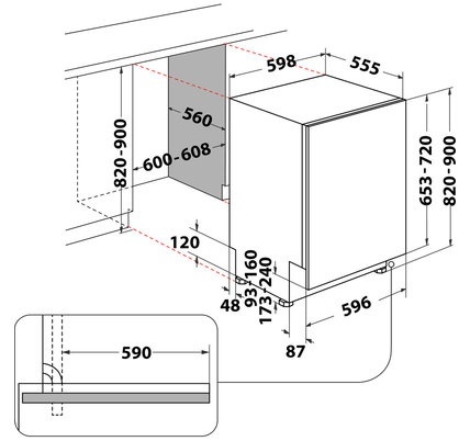 Whirlpool WIP 4T233 PFEG B