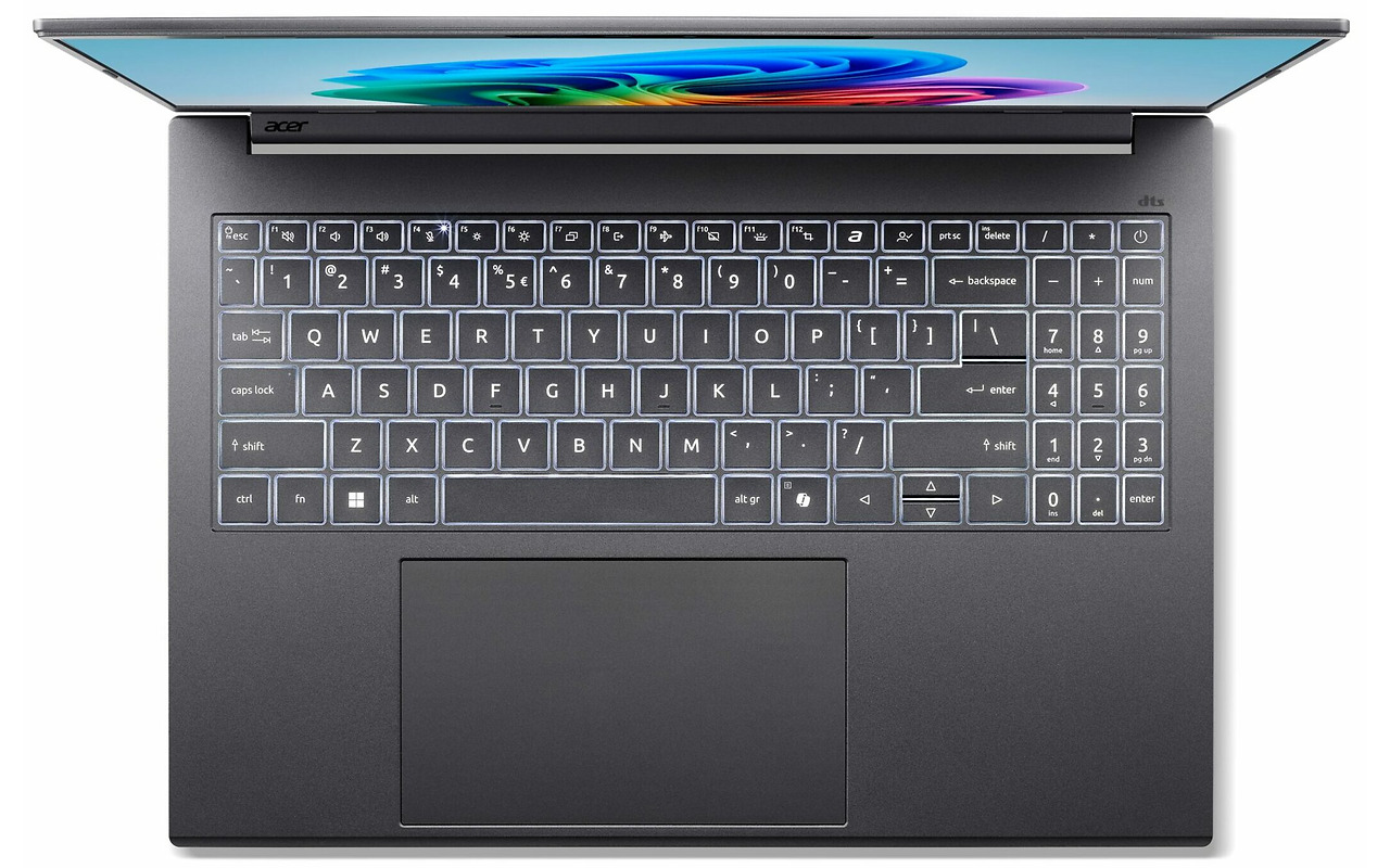 Acer Aspire 16 AI A16-52M / 16.0 OLED WUXGA / Core Ultra 7 258 / 32GB LPDDR5X / 1TB SSD