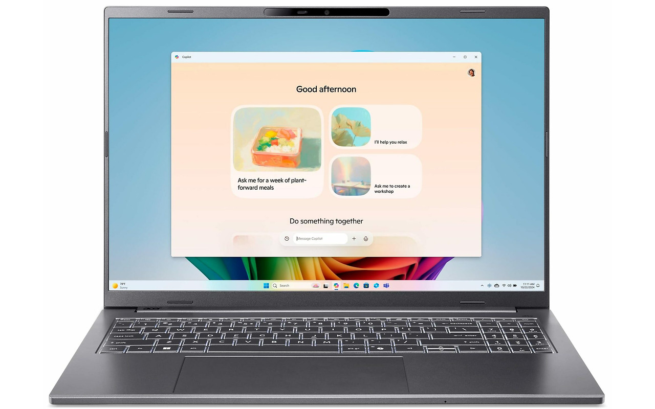 Acer Aspire 16 AI A16-61M / 16.0 OLED WUXGA / Ryzen AI 7 350 / 32Gb  LPDDR5X / 1TB SSD