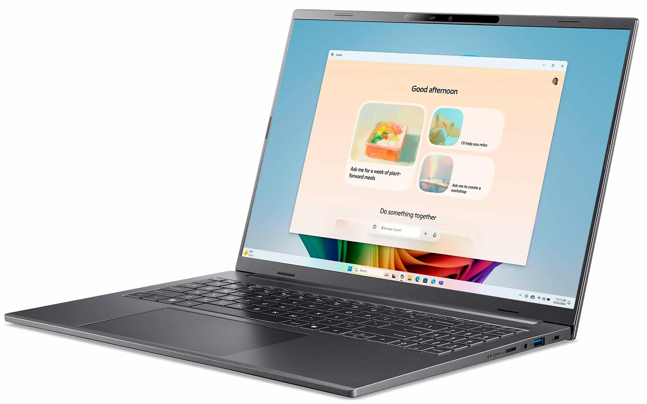 Acer Aspire 16 AI A16-61M / 16.0 OLED WUXGA / Ryzen AI 7 350 / 32Gb  LPDDR5X / 1TB SSD