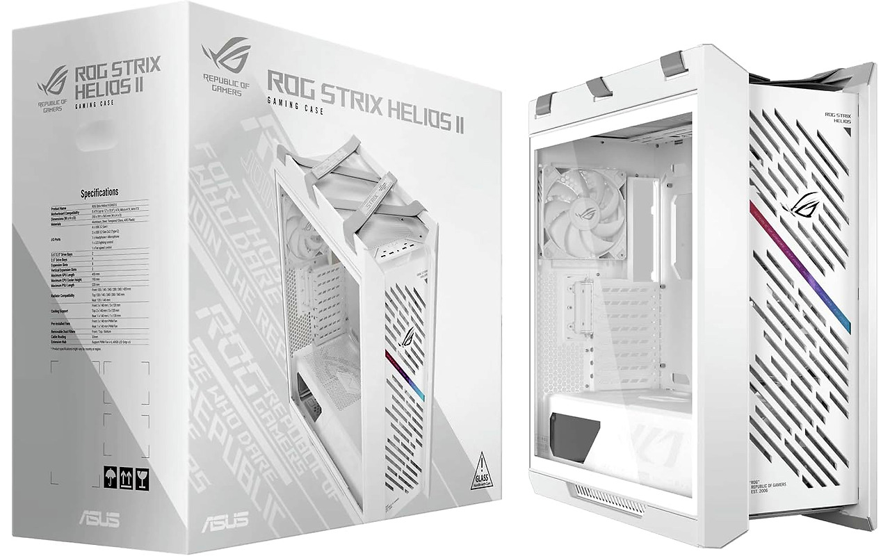 ASUS ROG Strix Helios II GX601S White Edition