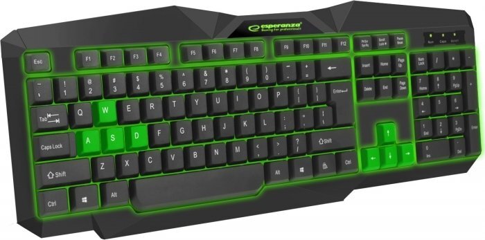 Esperanza Gaming TIRONS EGK201G English