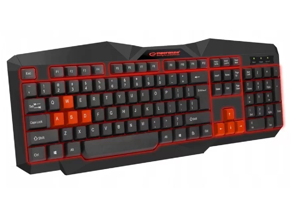 Esperanza Gaming TIRONS EGK201R English