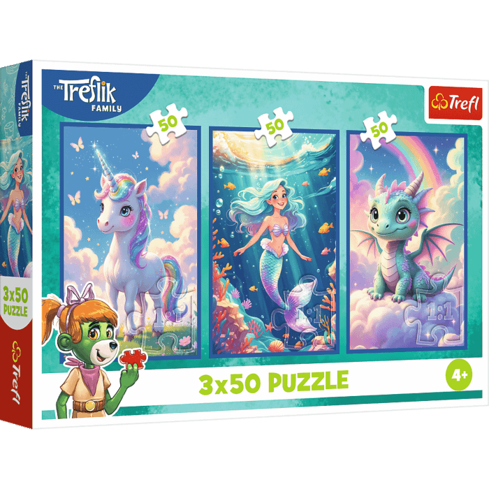 Trefl Puzzles Together in a colourful world
