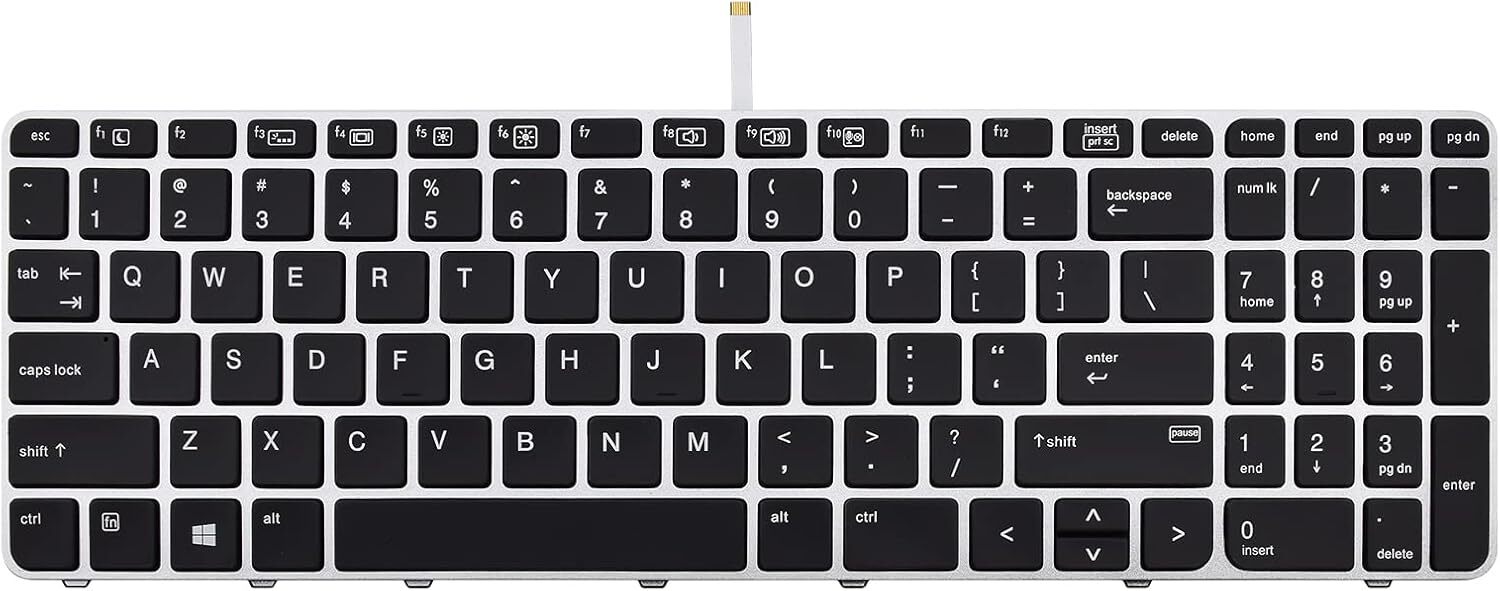 HP Keyboard for Elitebook 755 G3 / 755 G4 / 850 G3 / 850 G4