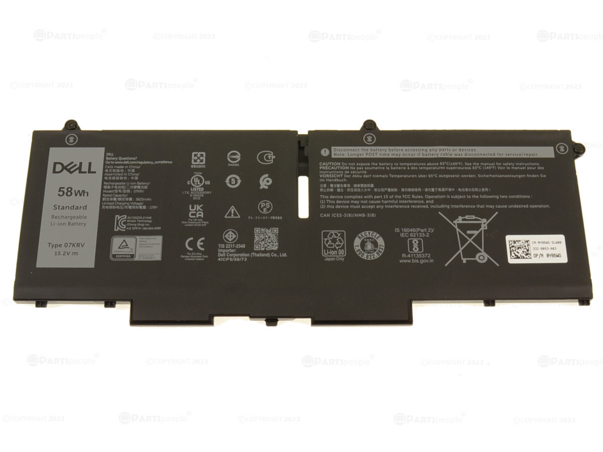 DELL Latitude Battery Original  for 5330 / 5430 / 5530 / 7430 / 7530