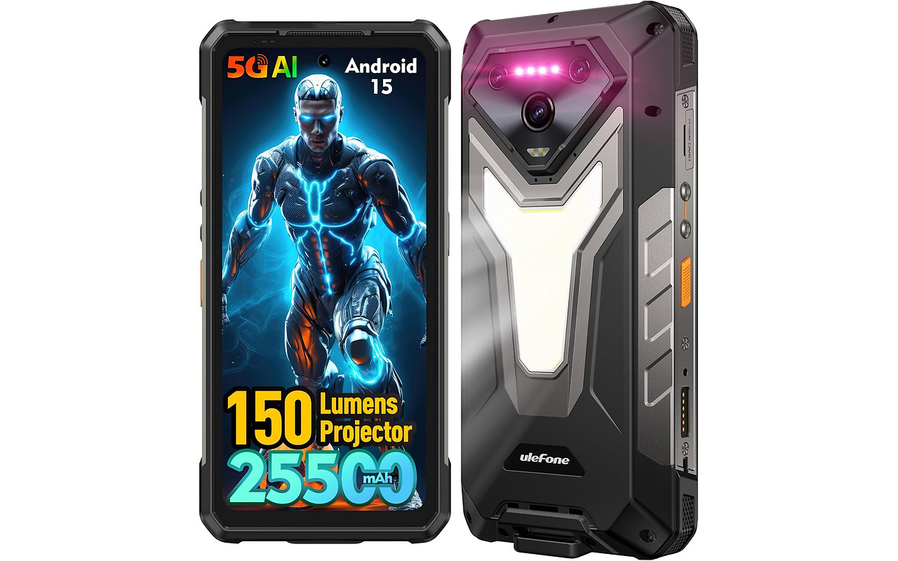 Ulefone Armor 34 Pro 5G / 6.95 IPS LCD / Mediatek Dimensity 7300 / 16GB / 512GB / 25500mAh