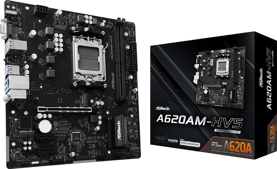 ASRock A620AM-HVS AM5 DDR5