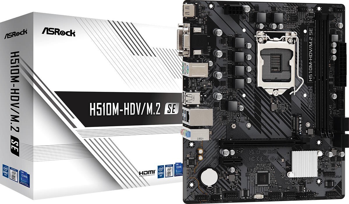 ASRock H510M-HDV/M.2 SE LGA1200 DDR4