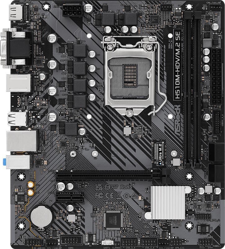 ASRock H510M-HDV/M.2 SE LGA1200 DDR4