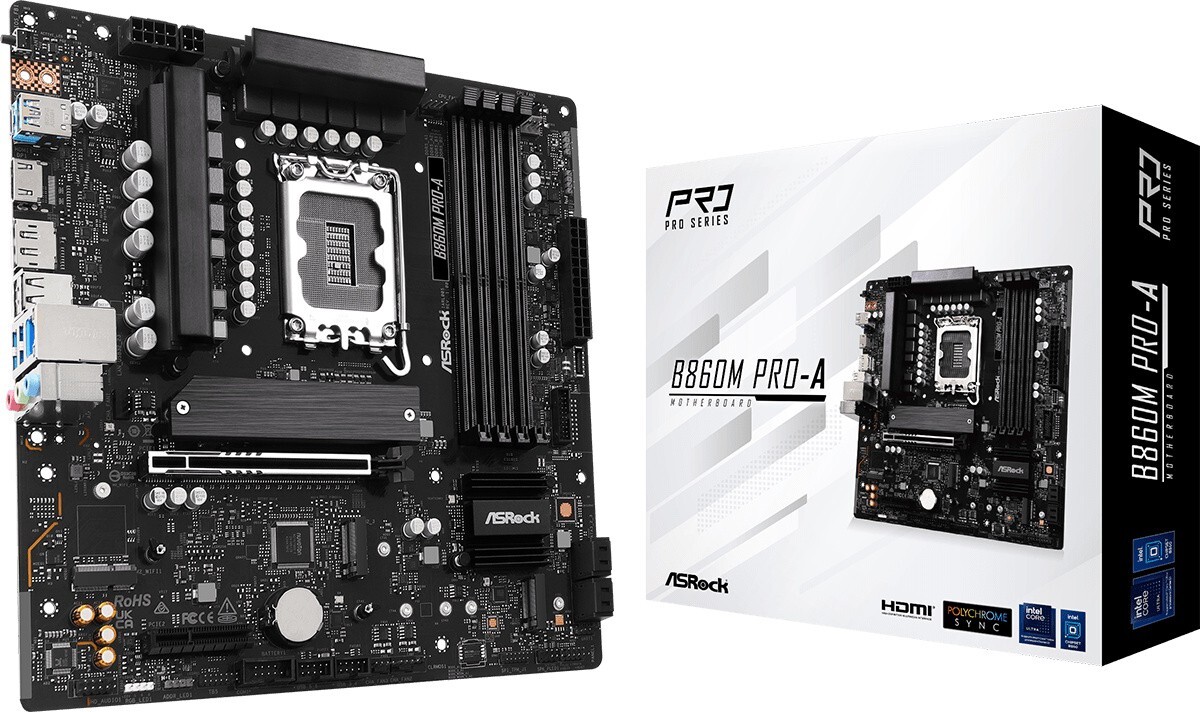 ASRock B860M PRO-A LGA1851 DDR5
