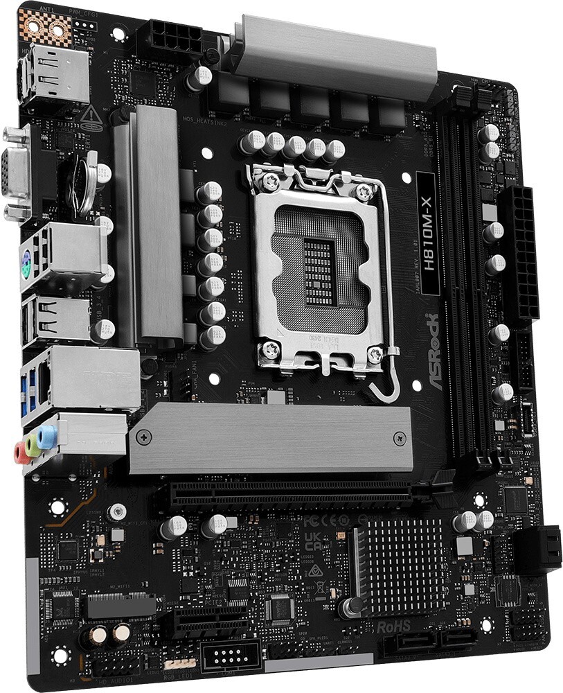 ASRock H810M-X LGA1851 DDR5