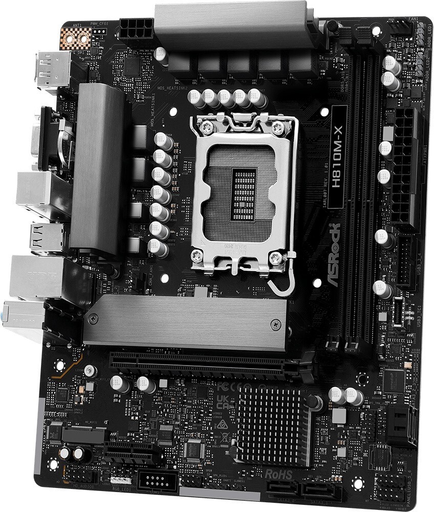 ASRock H810M-X LGA1851 DDR5