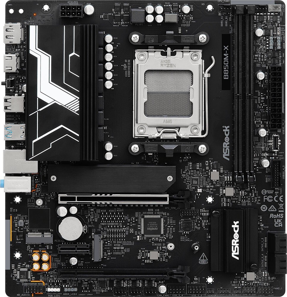 ASRock B850M-X R2.0 AM5 DDR5