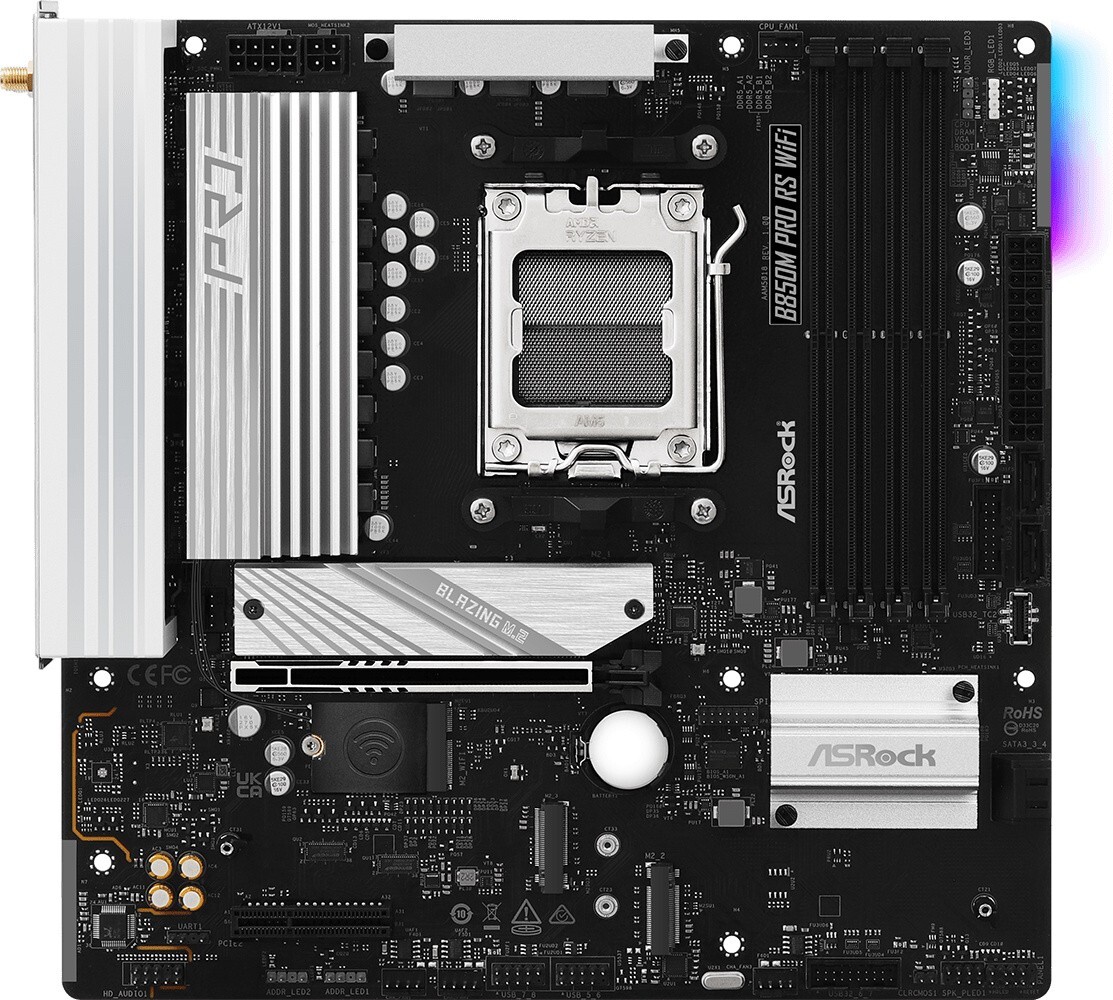 ASRock B850M PRO RS WIFI AM5 DDR5