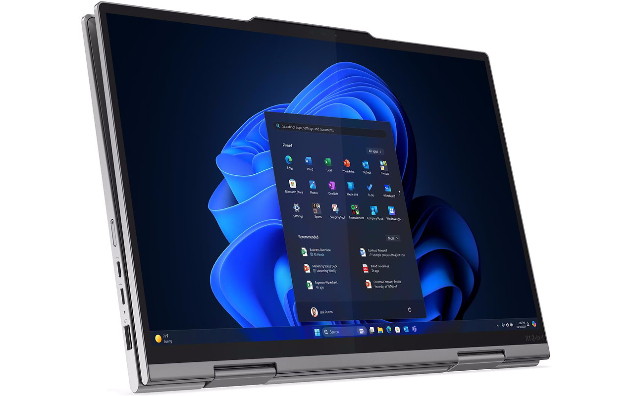 Lenovo ThinkPad X1 2-in-1 Gen 10 / 14.0 OLED 2.8K / Core Ultra 7 258V / 32GB LPDDR5X /  512GB SSD / Windows 11 Pro