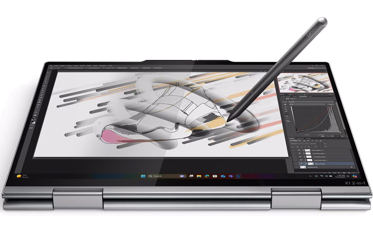 Lenovo ThinkPad X1 2-in-1 Gen 10 / 14.0 OLED 2.8K / Core Ultra 7 258V / 32GB LPDDR5X /  512GB SSD / Windows 11 Pro