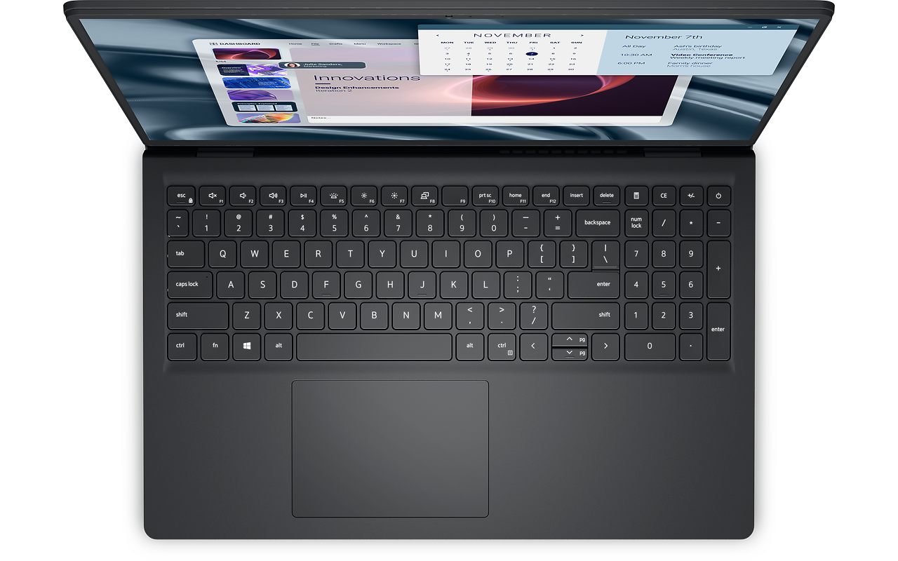 DELL Pro 15 Essential PV15255 / 15.6 FullHD / Ryzen 5 7520U / 8GB DDR5 / 512GB SSD / Windows 11 PRO