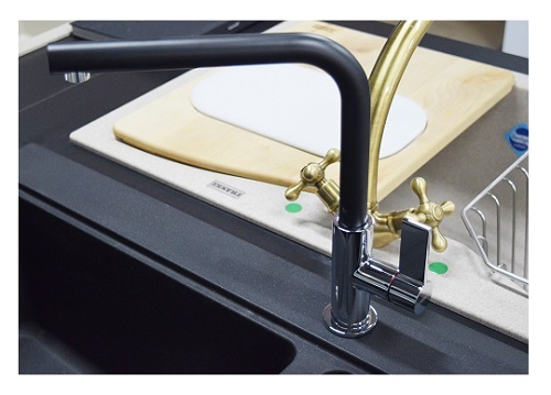 FRANKE Neptune Evo Crom/Nero / 115.0373.930