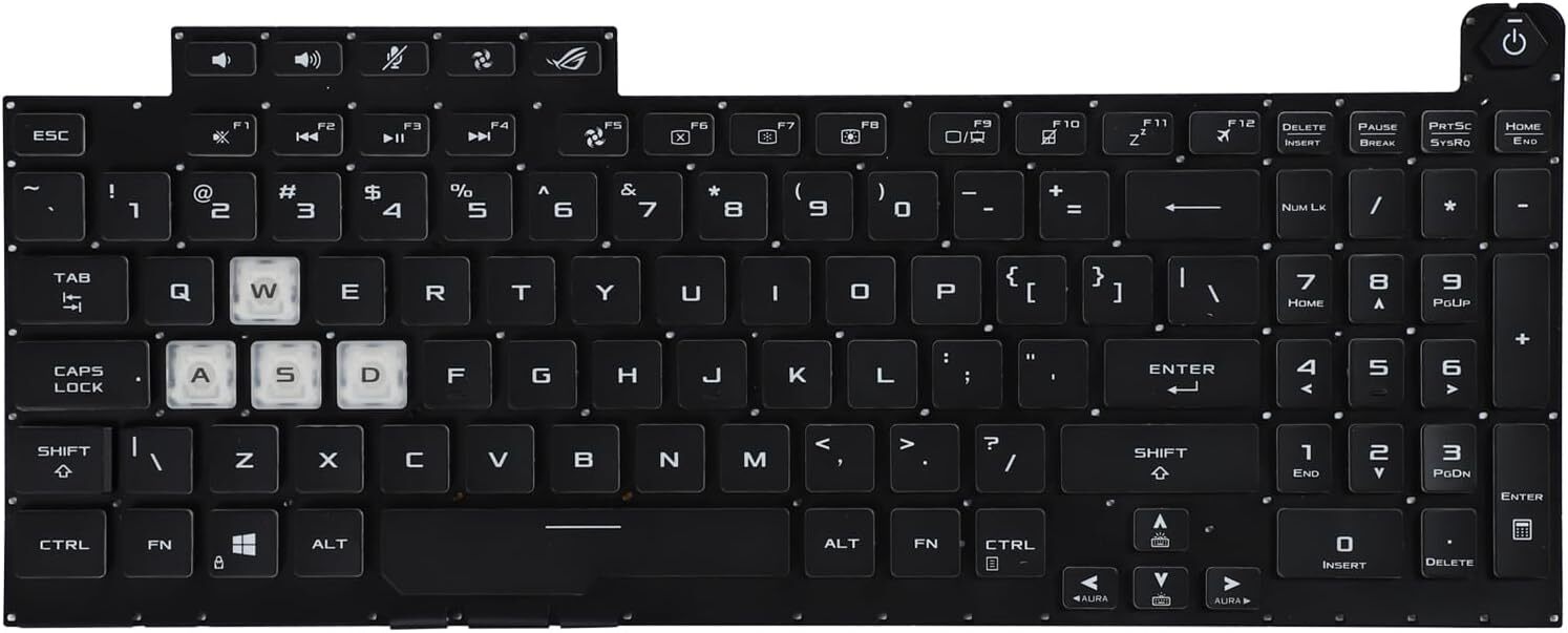 ASUS Keyboard Original for ROG Strix G17 / G731 / G732 / G712