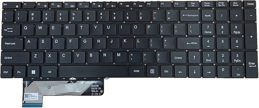 Gateway Keyboard for  GWTN156-7BK / GWTN156-1GR / GWTN156-1BK / YXT-93-222