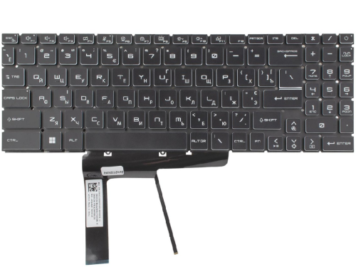 MSI Keyboard Original for Katana GF66 / GF76 / MS-1582 MS-17L1 / Pulse GL66 / GL76