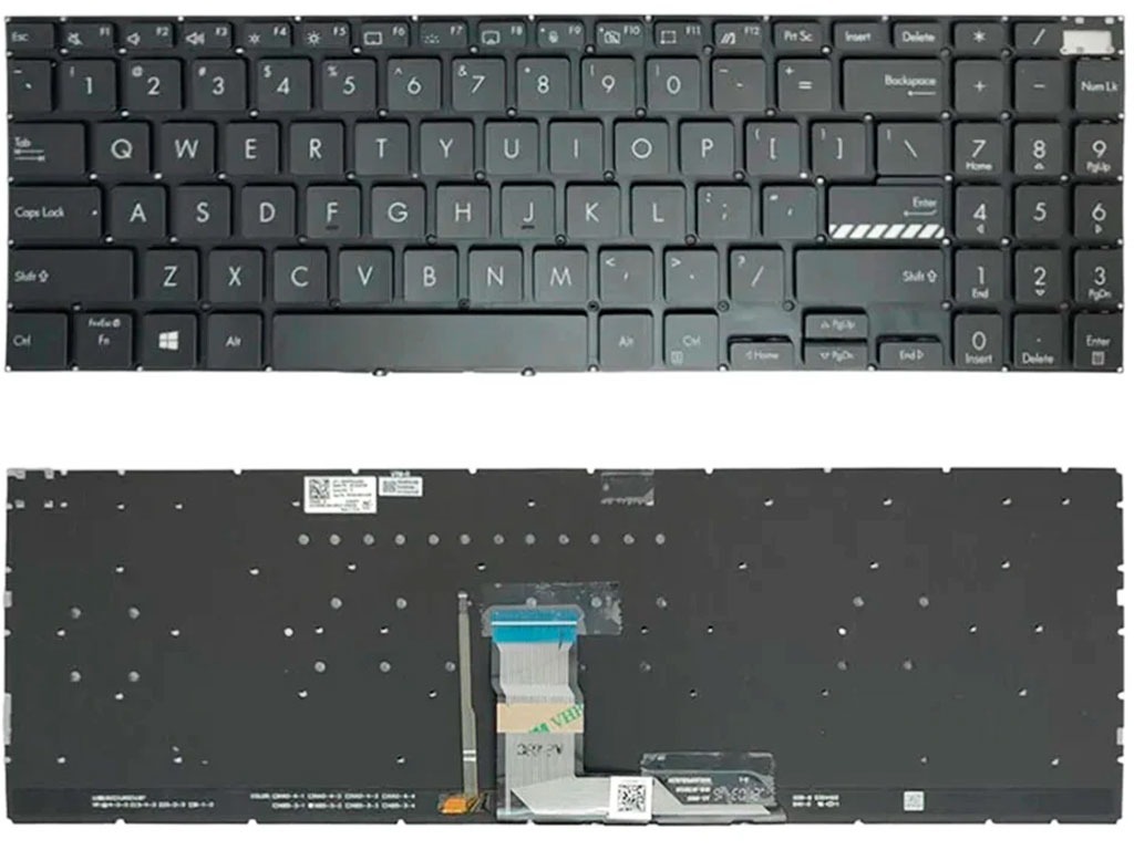 ASUS Keyboard Original for VivoBook M3500 / M7600 / N7600 / M6500 / K6500 / K3500 / K3502 / X3500