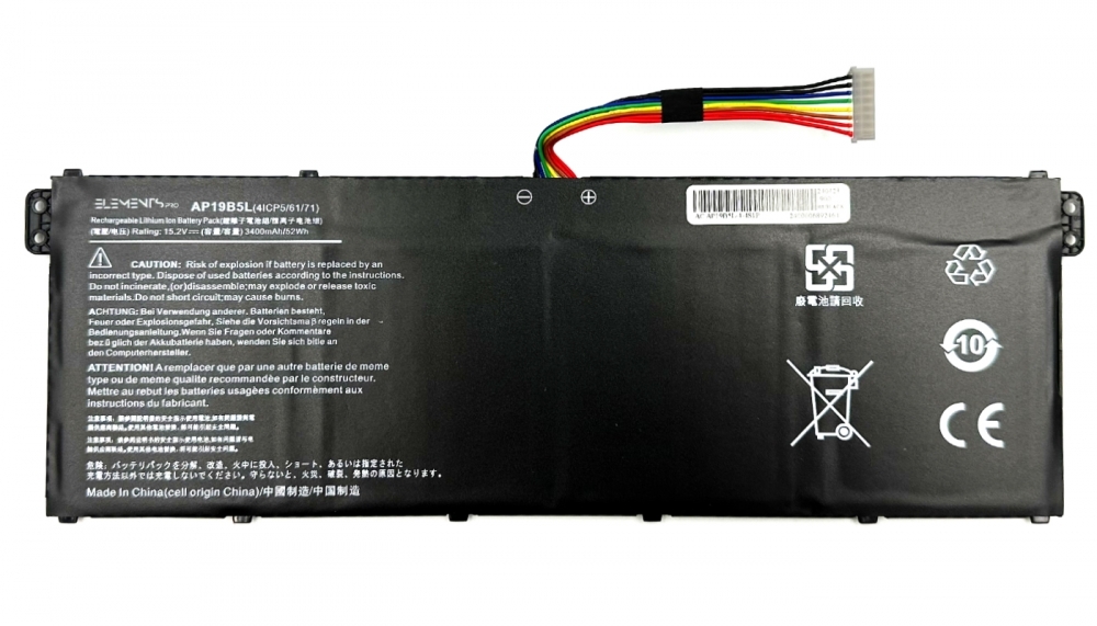 Acer Battery Original for Aspire A515-43 A515-52 AV15-51 / Spin 3 SP314-21 / Swift S40-52 SF314-42 / TravelMate P2 TMP214-41 P214-41