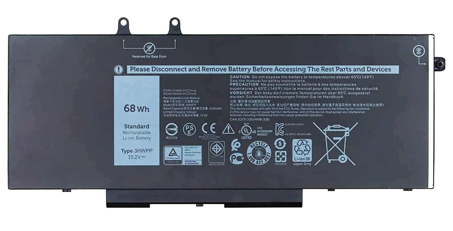DELL Battery Original for  Latitude 5401 5501 5410 5510 5411 5511 / Precision 3541 3551 Inspiron 7506
